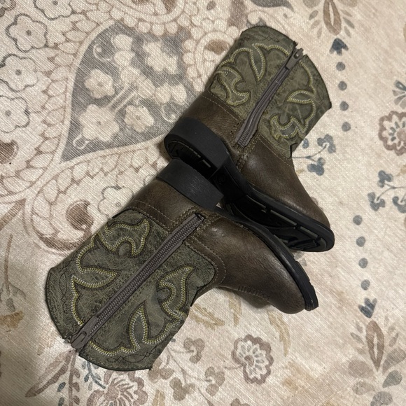 Roper Boys Cody Toddler Western Boots Size 6 - Picture 4 of 8